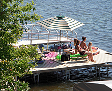 Large Dock with Seating